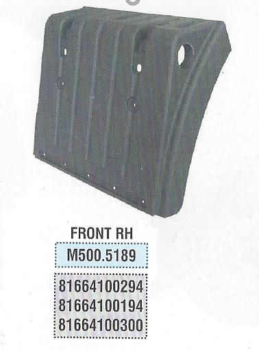CAMURLUK MAN TGA OLD ARKA SAG ON 81 66410 0194-294